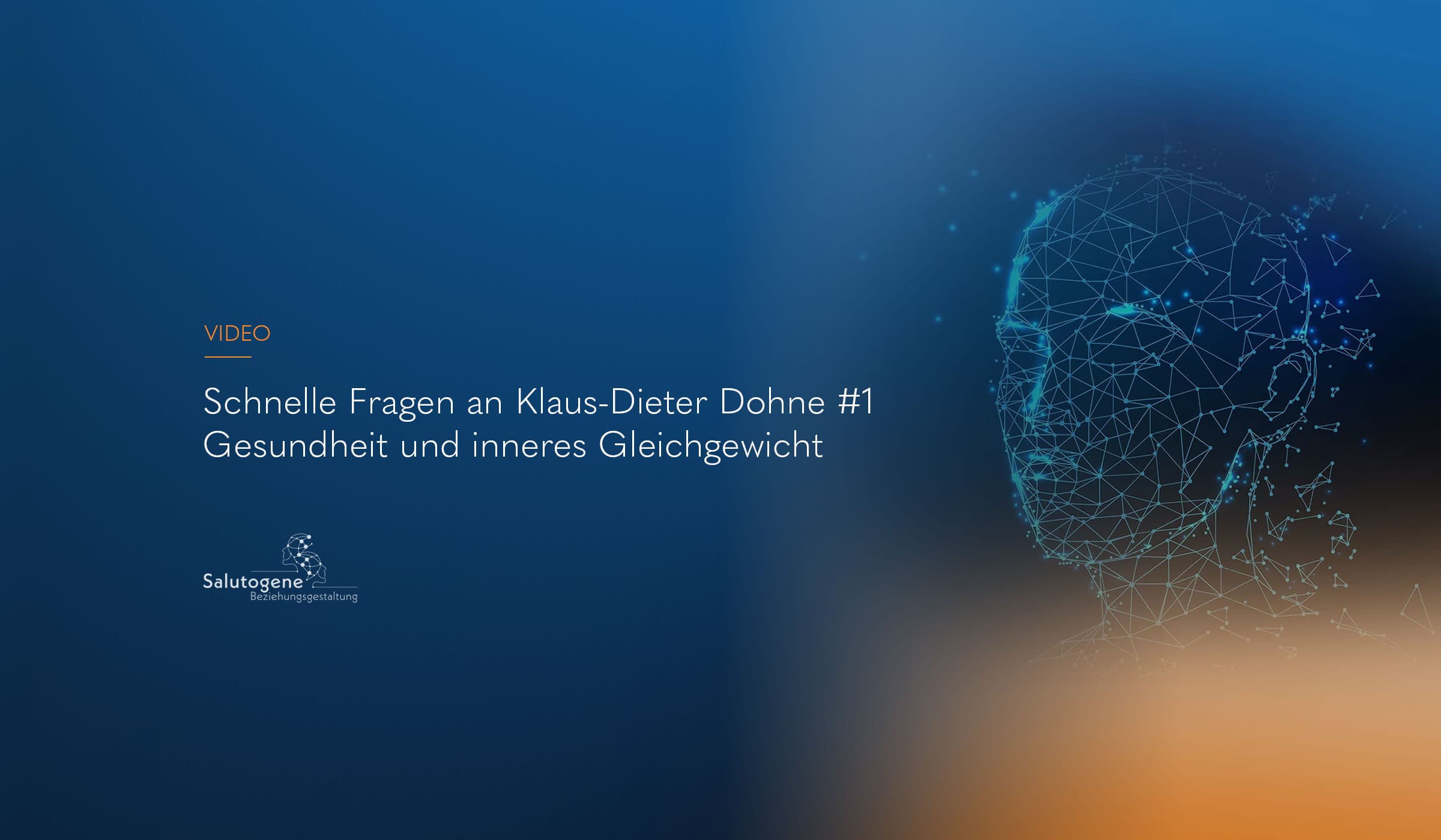 ASBG Video-Titelbild – Schnelle Fragen an Dr. Klaus-Dieter Dohne, Teil 1: Gesundheit und inneres Gleichgewicht