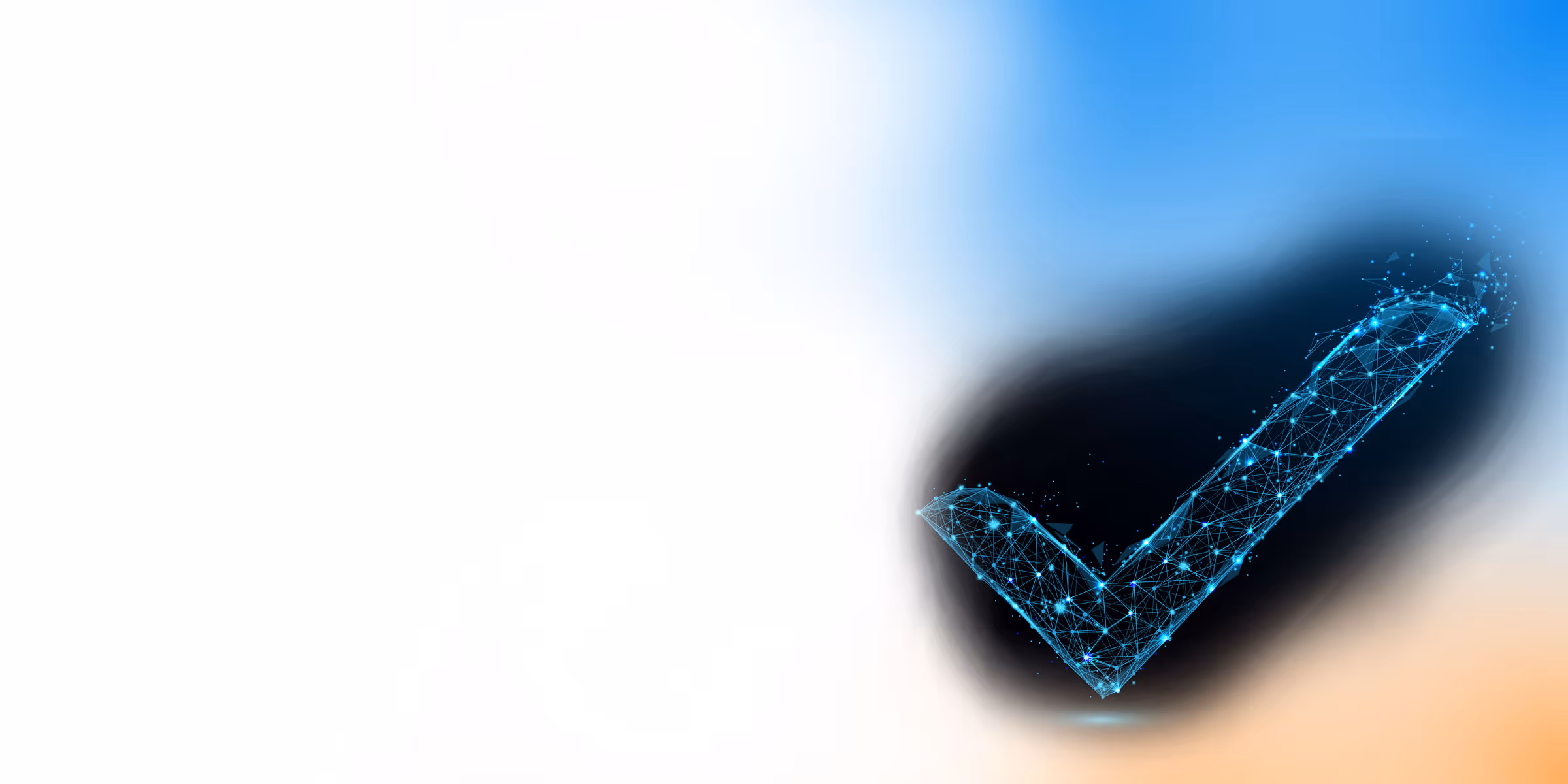 Polygonaler Haken aus Netzwerkstrukturen als Symbol für Bewertungen, Urteile und deren Einfluss auf Wahrnehmung und Beziehungen.
